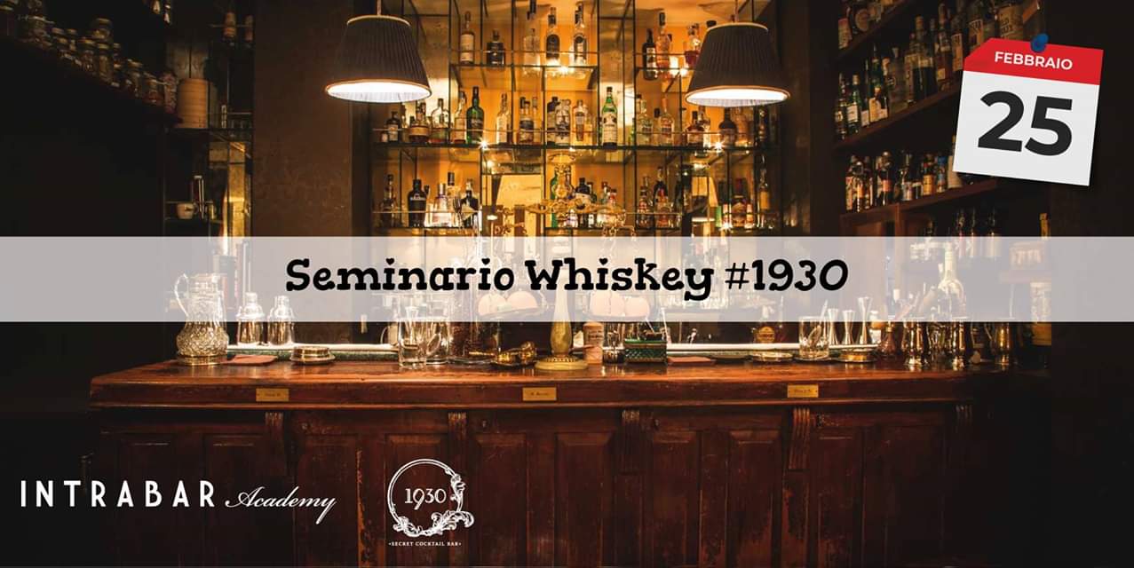 Seminario Whiskey 1930 Secret Bar