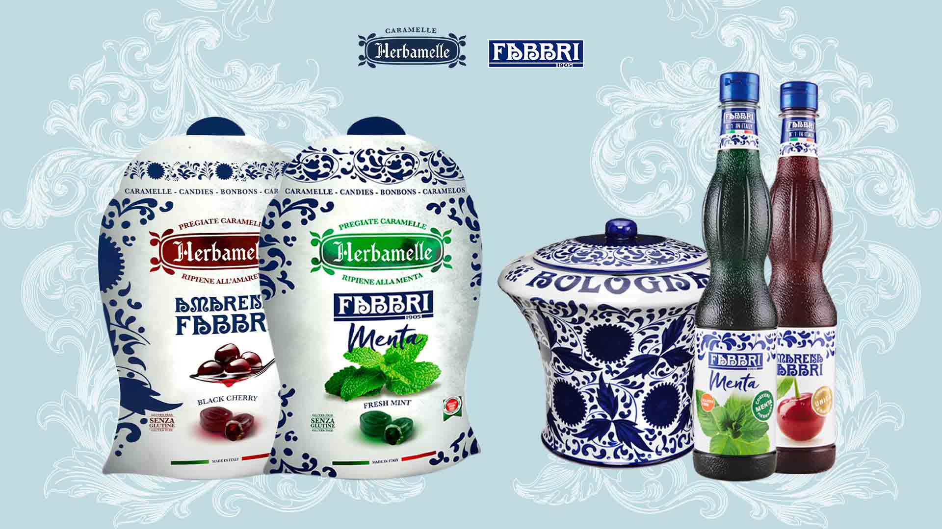 caramelle alle erbe Fabbri