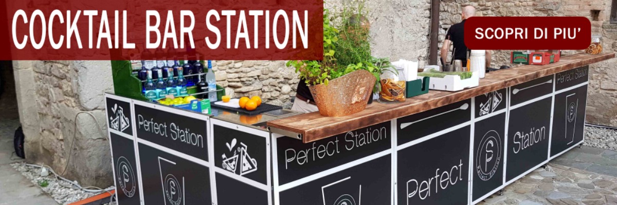 cocktail bar station