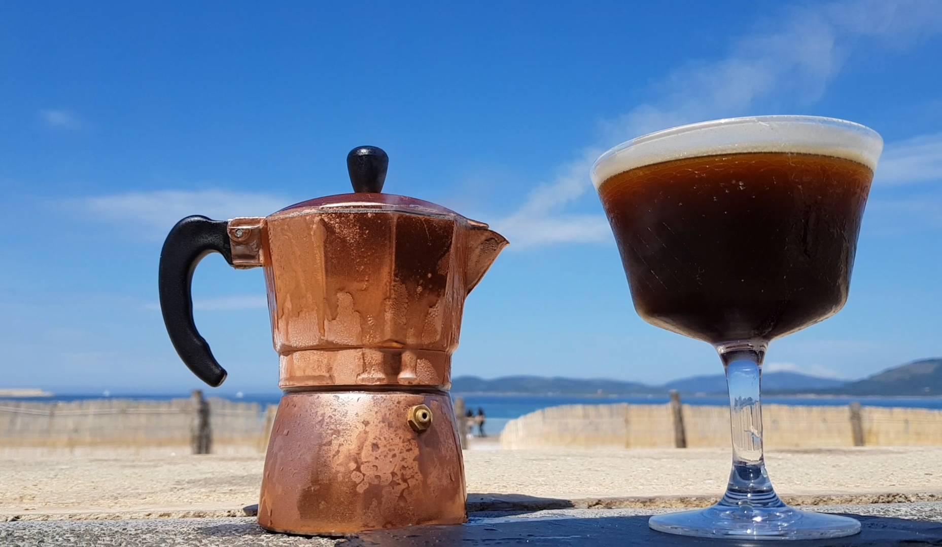 coffee and spirits