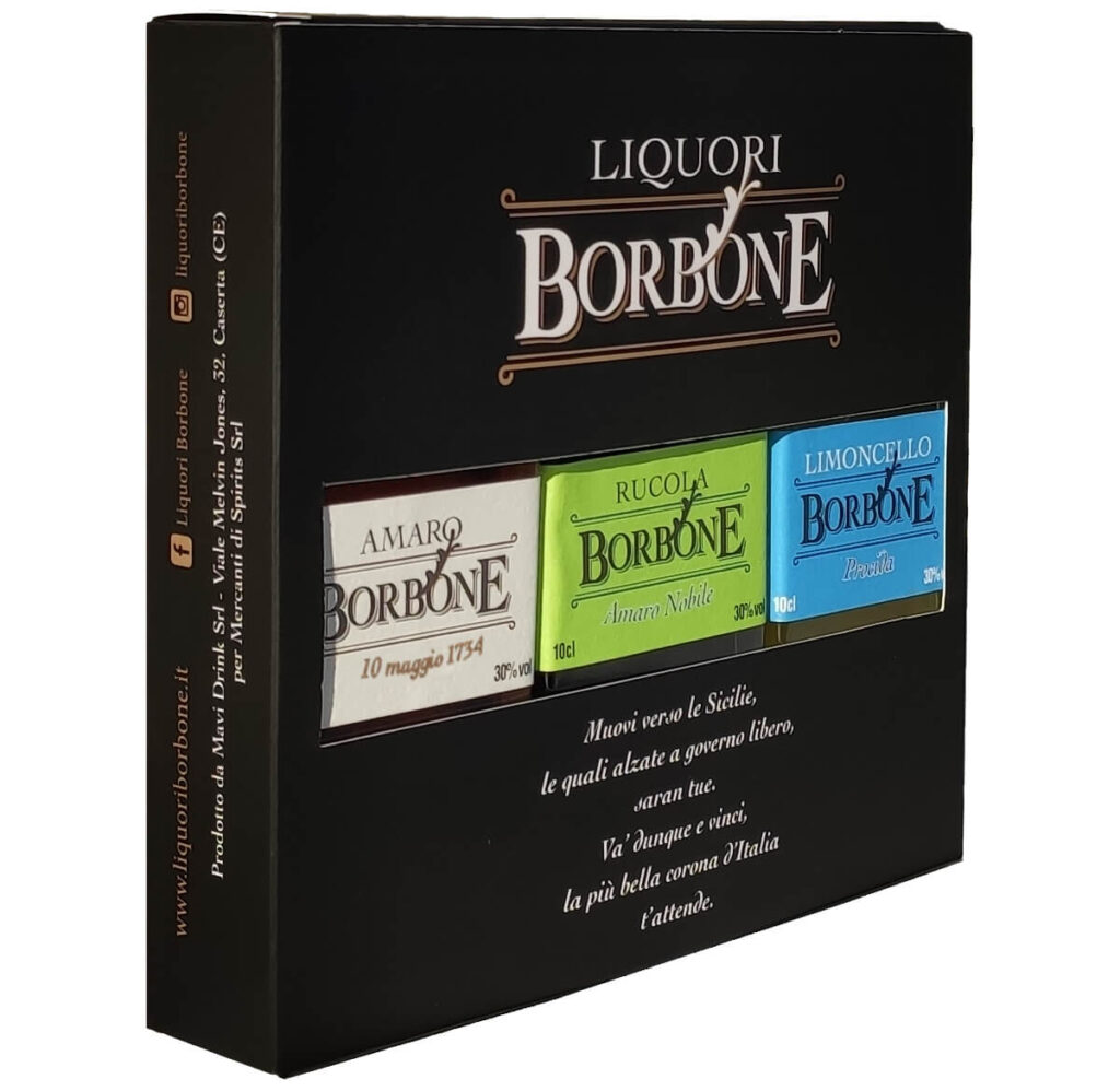 Pack degustazione Liquori Borbone