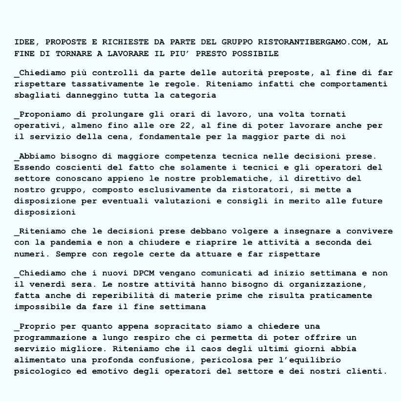 Proposte costruttive