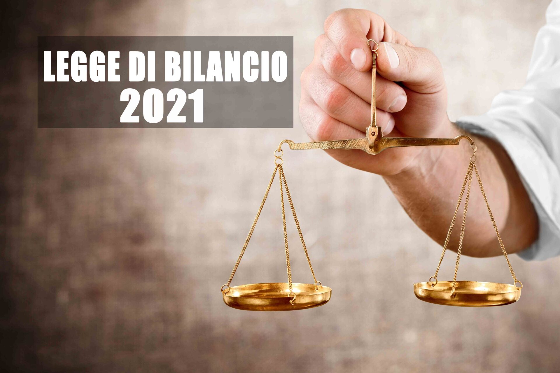 Legge di Bilancio 2021
