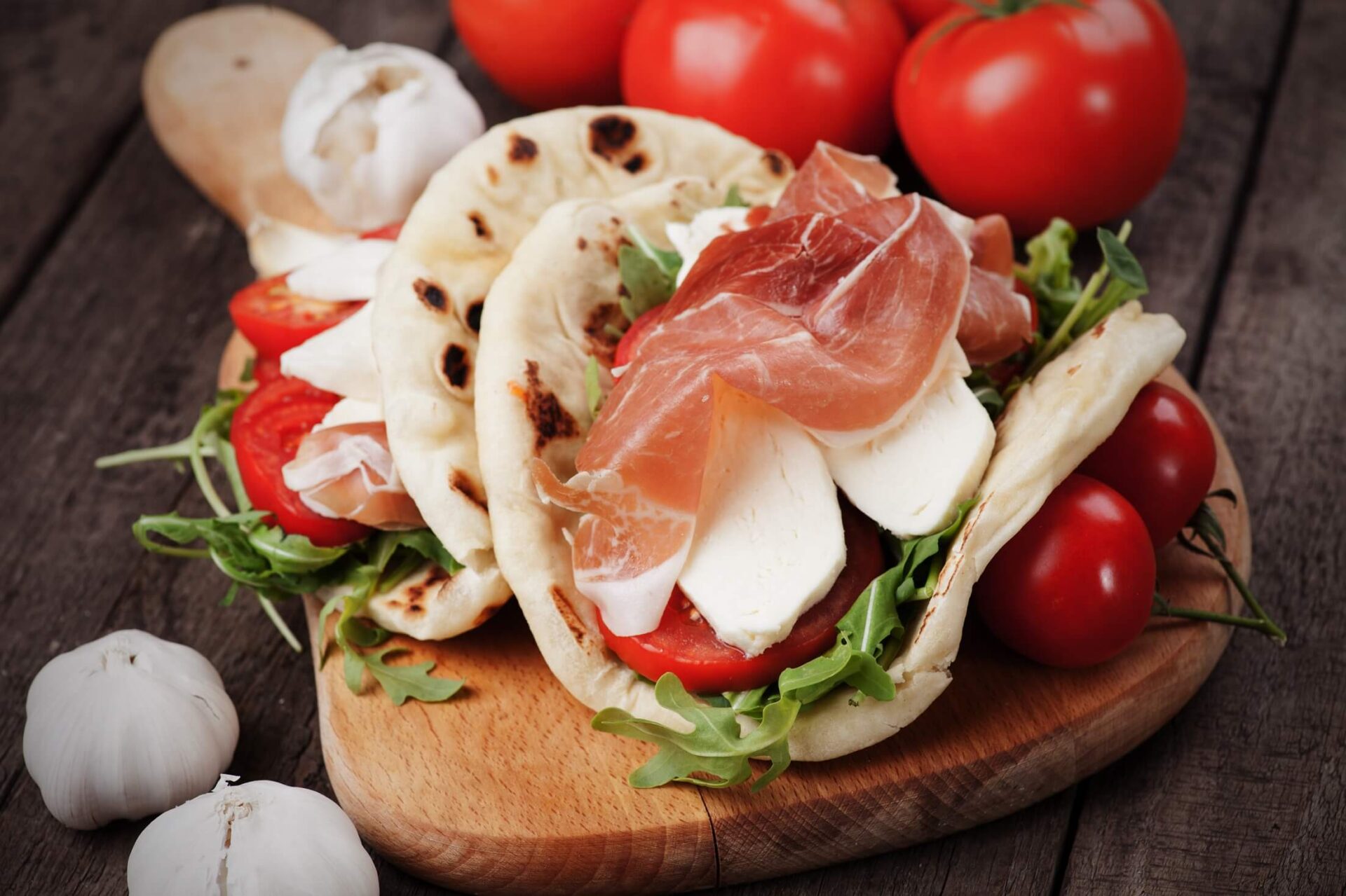 piadina romagnola farcita