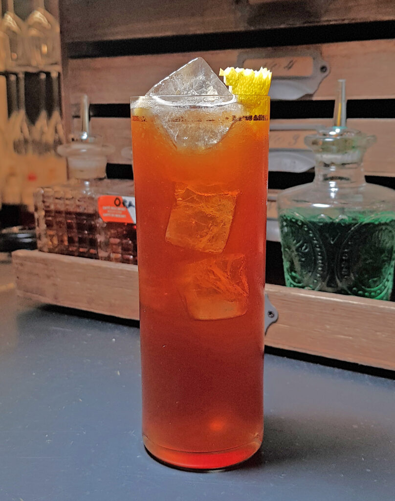 Cocktail low alcol Vecchie Abitudini di Luigi Barberis