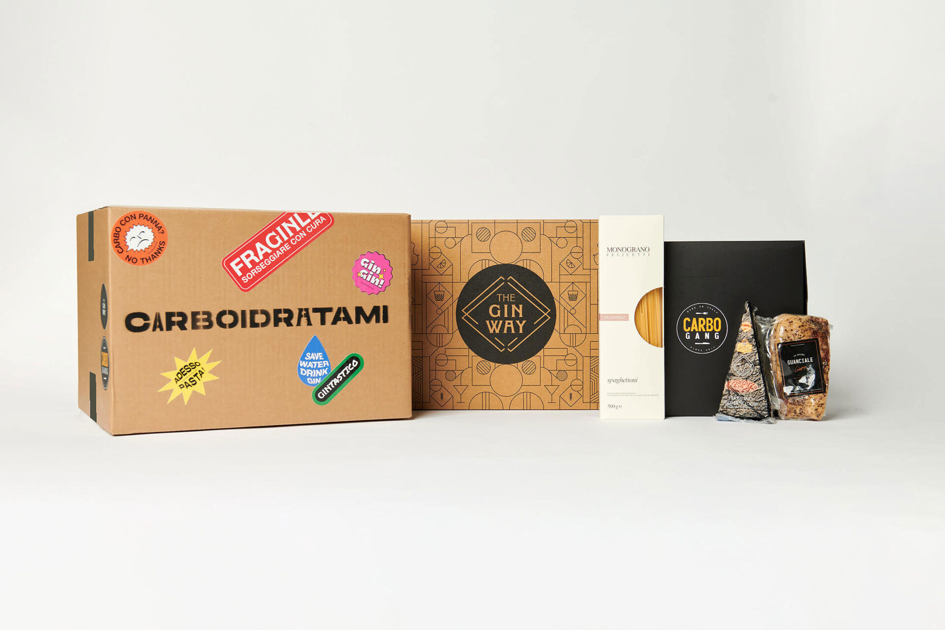 Carboidratami, la mistery box di The Gin Way e Carbogang