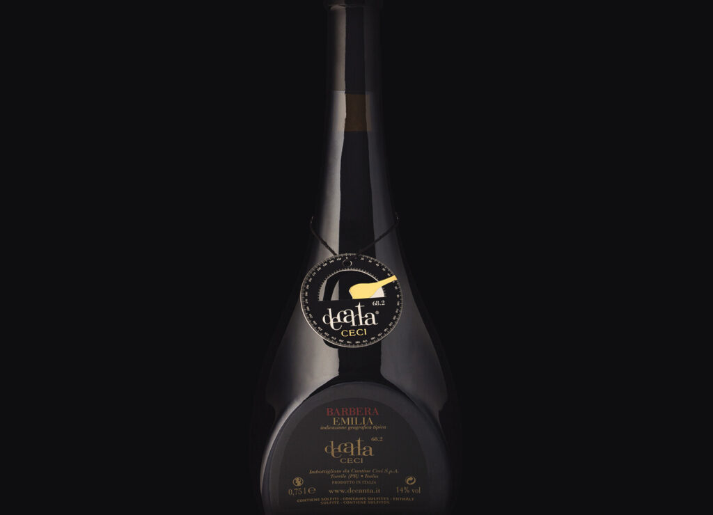 Ceci1938 Decanta, bottiglia verticale