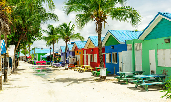 Barbados case spiaggia
