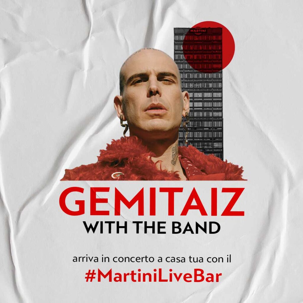GEMITAIZ al Martini live Bar, poster