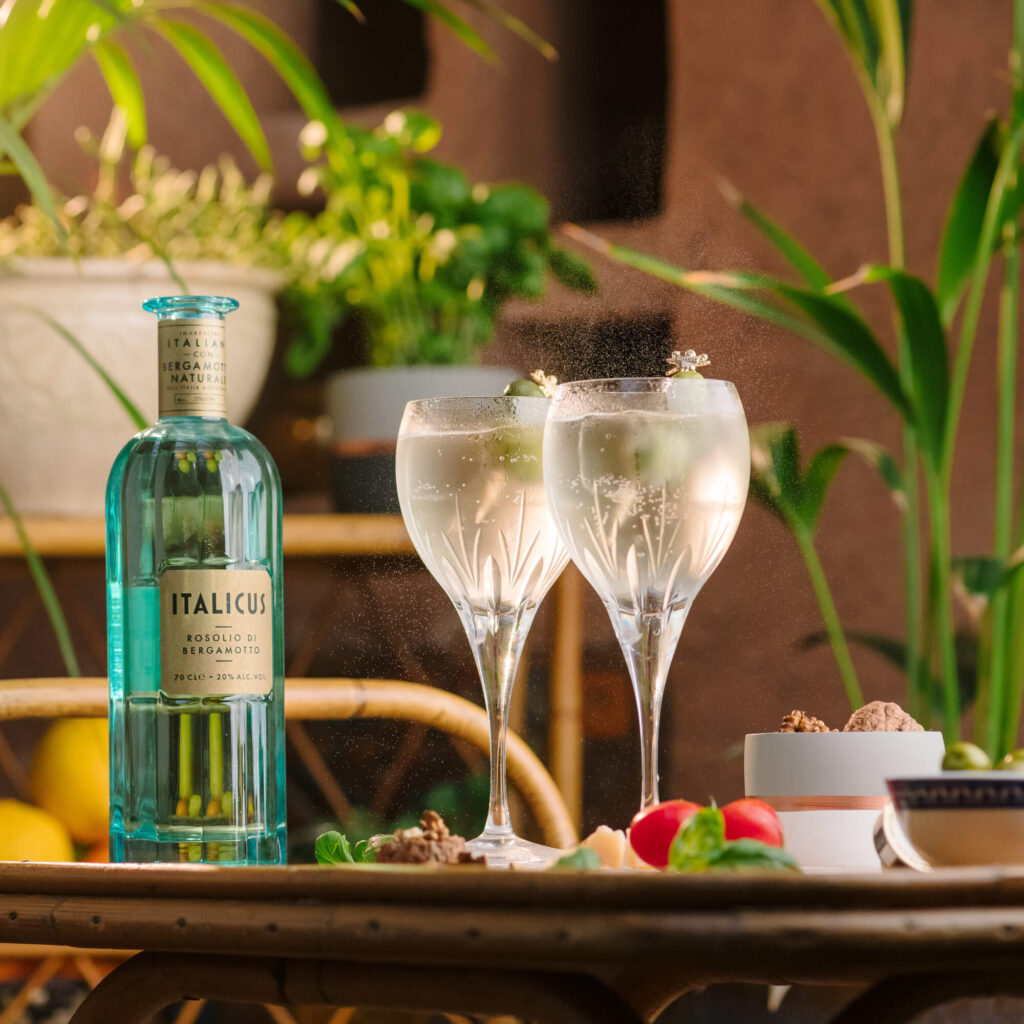 Italicus Rosolio di bergamotto, Prosecco spritz