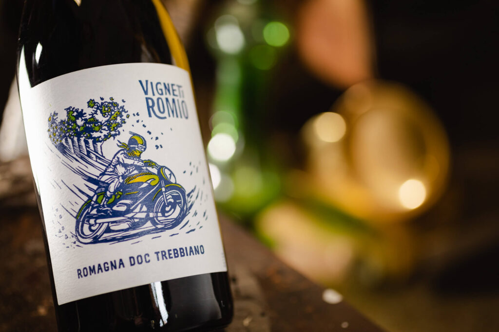Romagna Doc Trebbiano Vigneti Romio etichetta