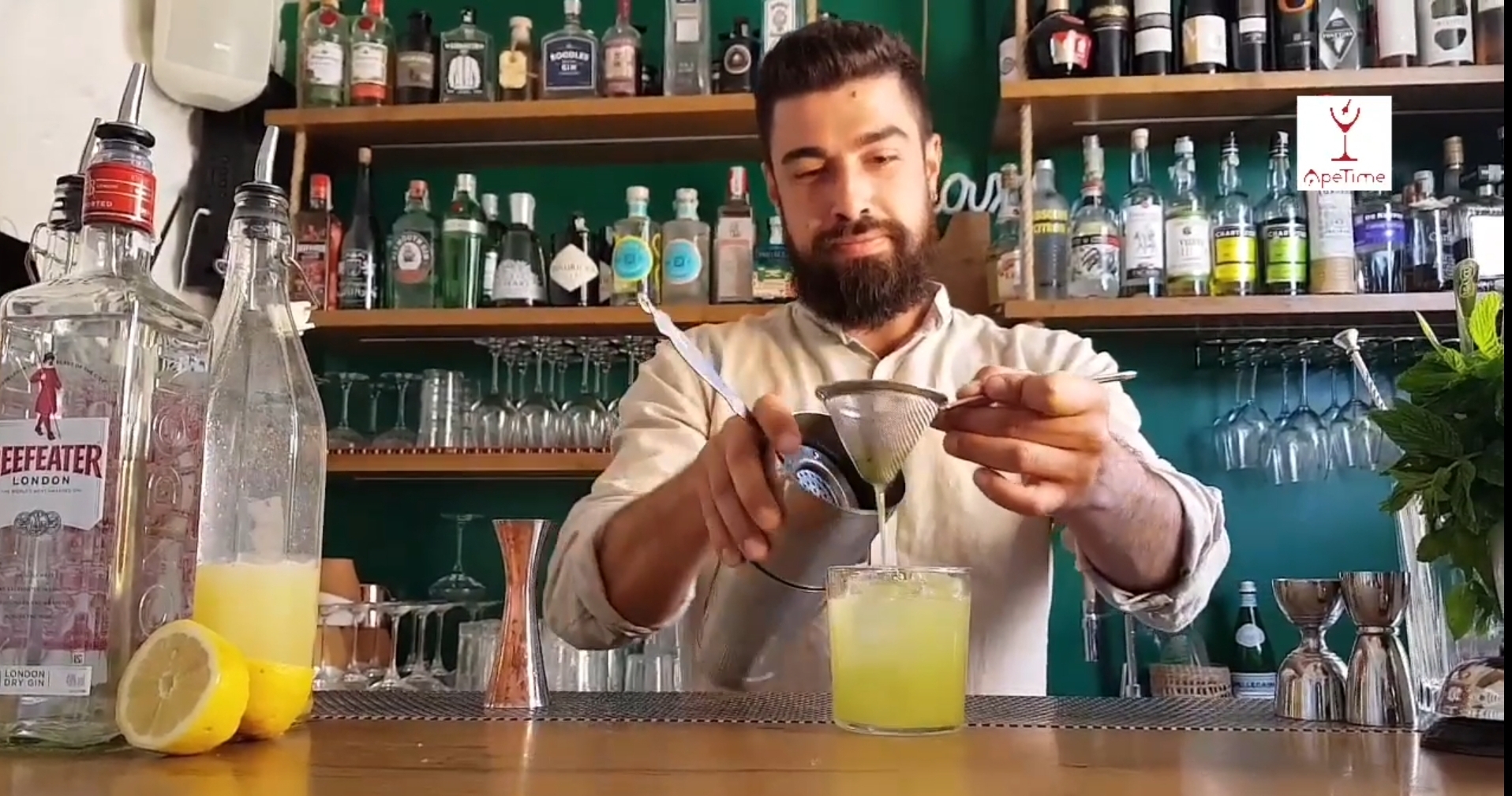 Gin Basil Smash
