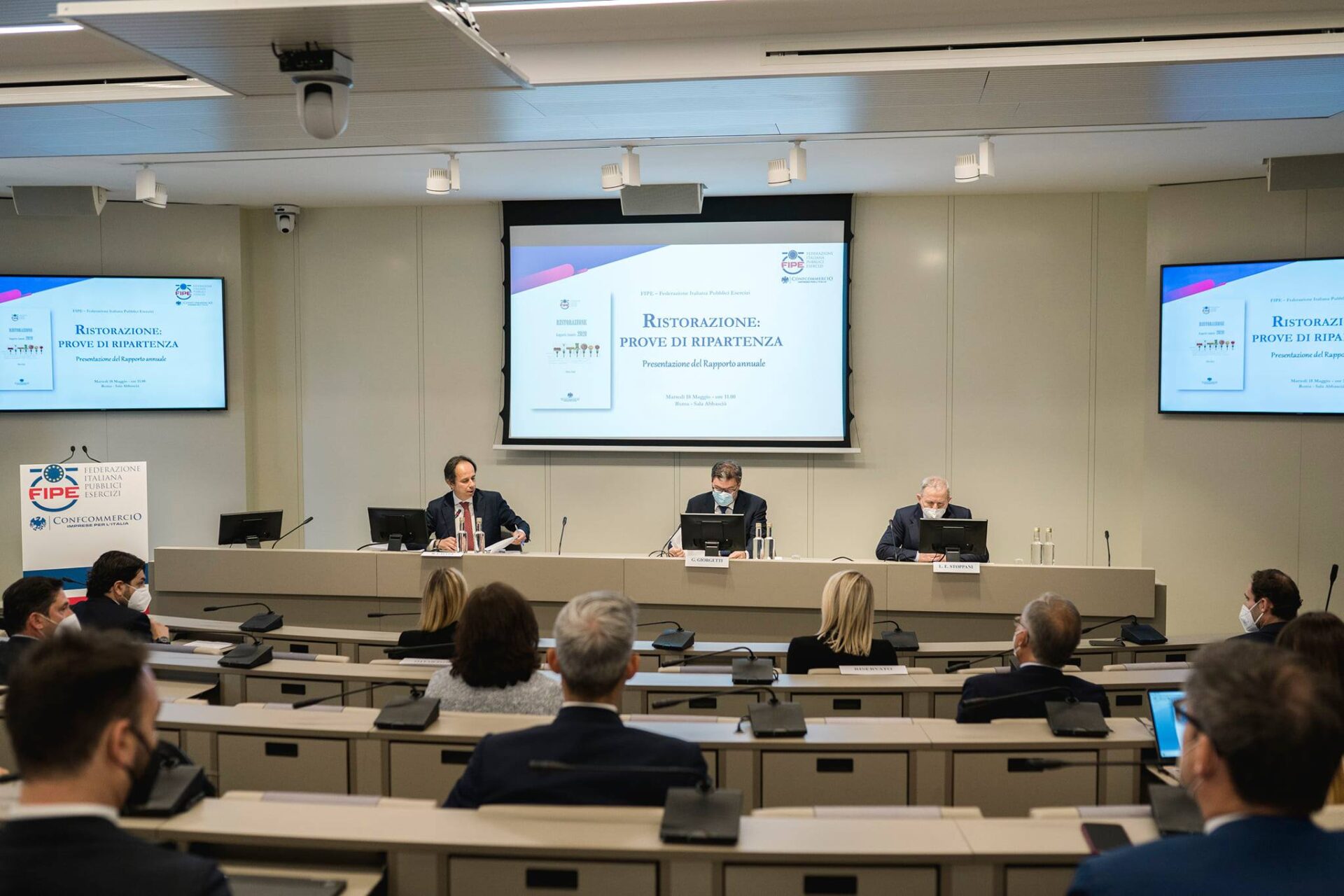 Conferenza stampa FIPE per presentazione Sindacato