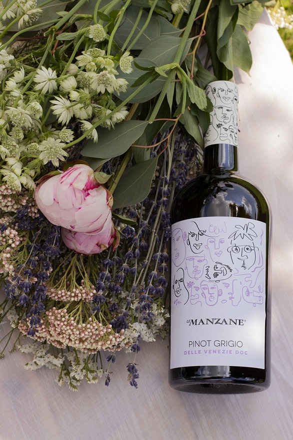 Pinot Grigio etichetta vino