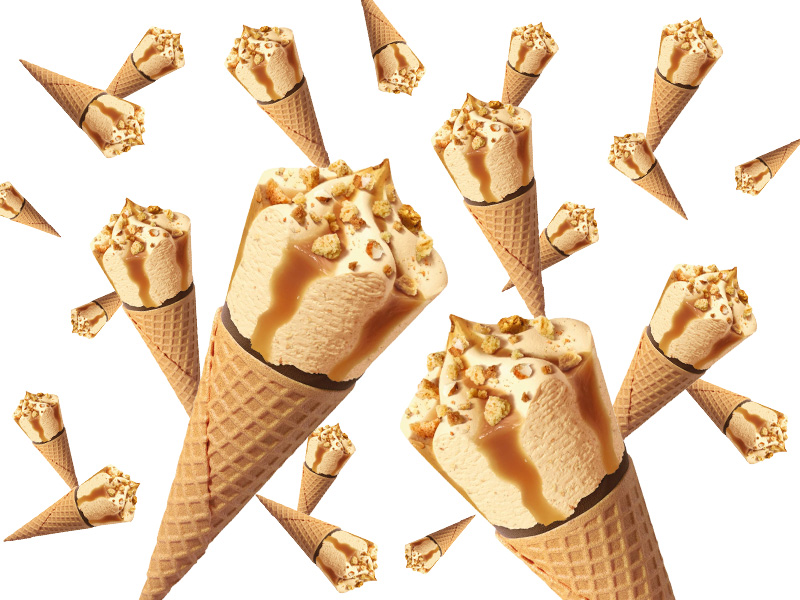Aria di Toscana, cono gelato Sammontana