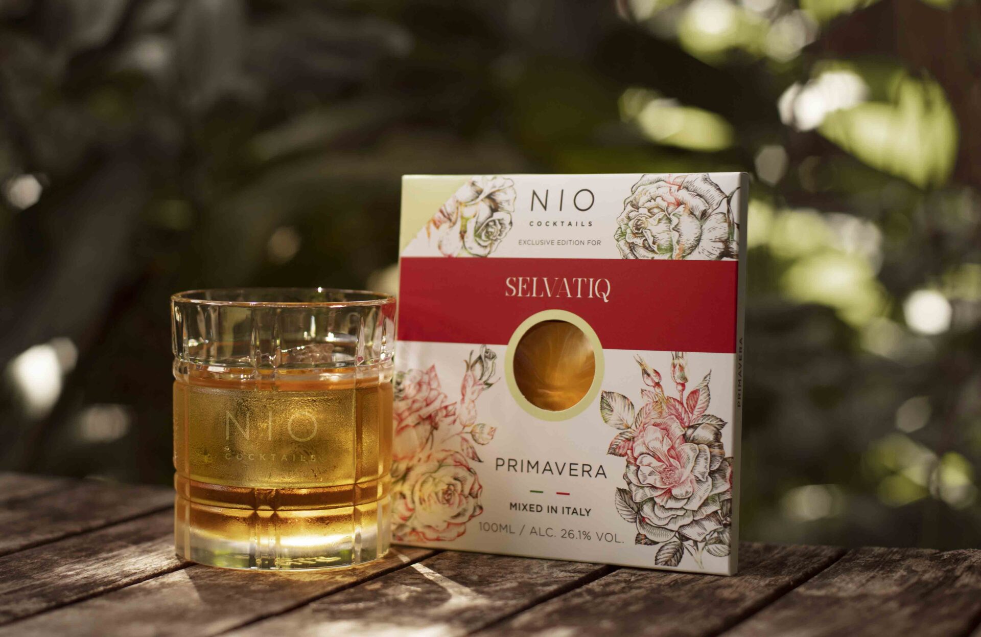 Drink Primavera Selvatiq e NIO Cocktails