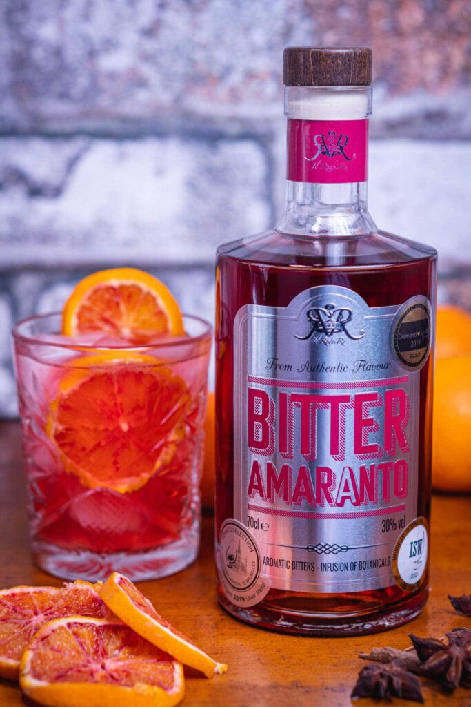Bottiglia Bitter Amaranto