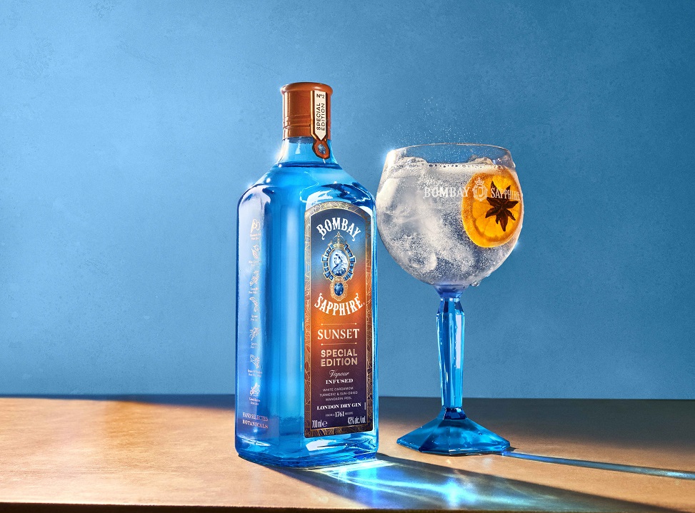 Bombay Sapphire Sunet&Tonic