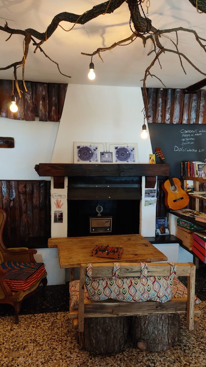 Rifugio di Pratorotondo interno