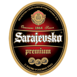 etichetta rossa Sarajevska Pivara
