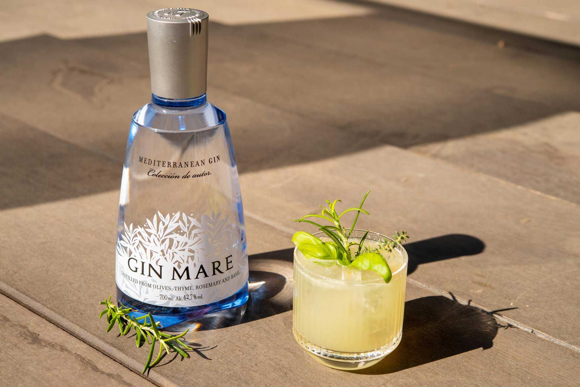 Mediterranean Smash, cocktail Gin Mare