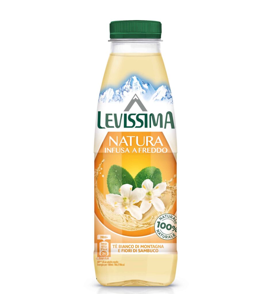 Levissima Natura tè Bianco e fiori di sambuco