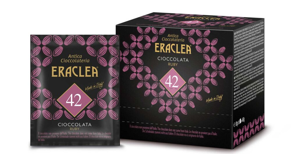 Cioccolata rosa Eraclea confezione limited edition