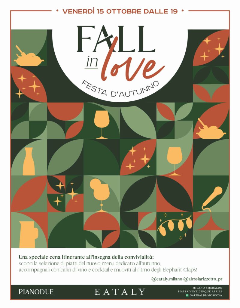 Fall in Love, festa Eataly Milano Smeraldo