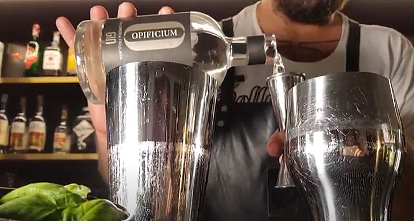 gin basil smash