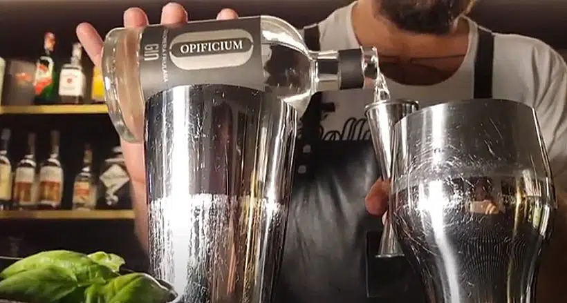 gin basil smash