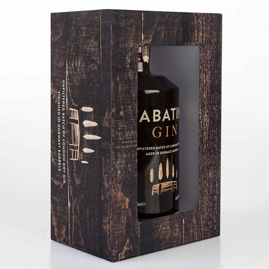 confezione bottiglia Sabatini Gin Barrel