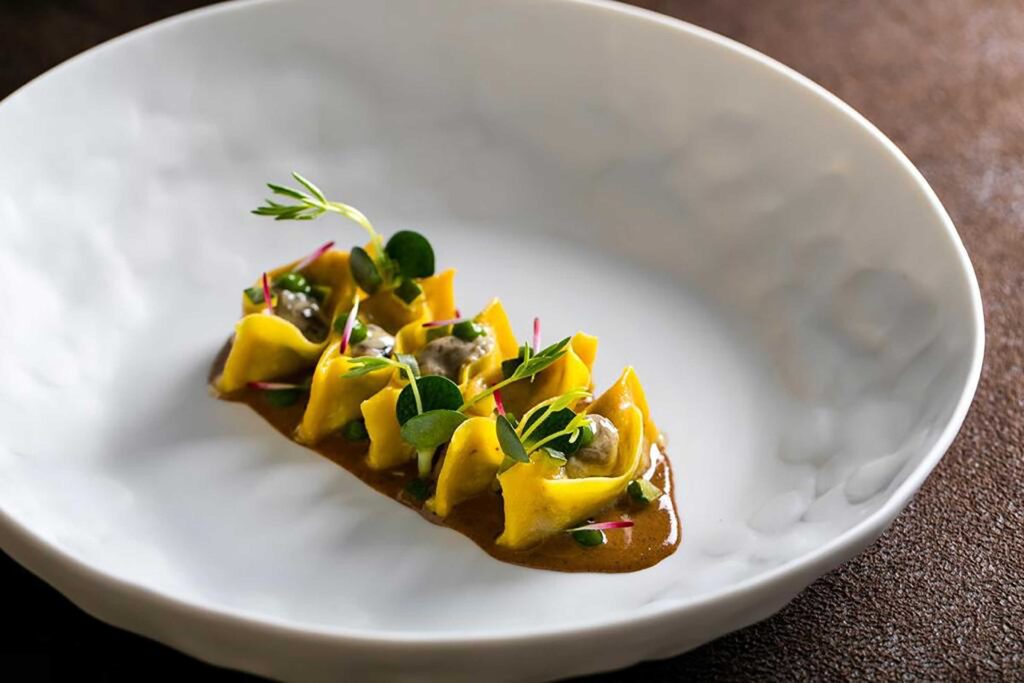 rigel tepshi, raviolo alla farina di mais