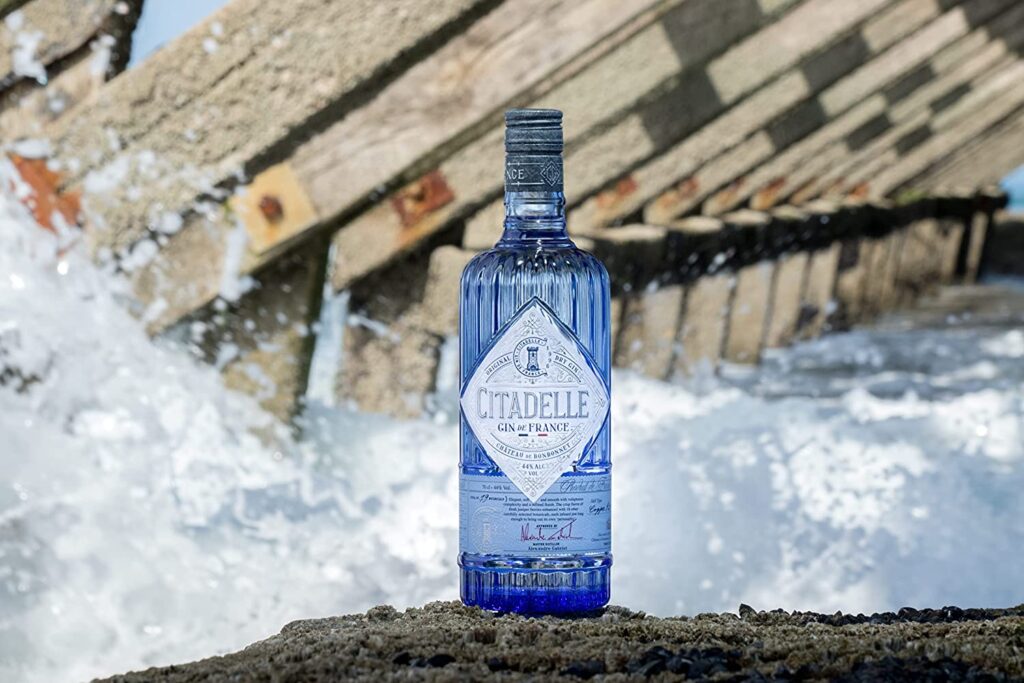 Citadella, bottiglia gin di Francia