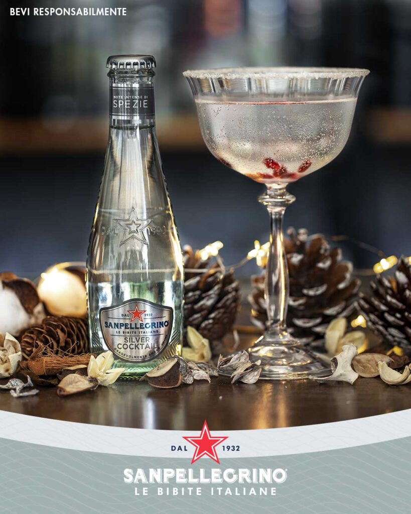 Winter Silver, cocktail Bibite Sanpellegrino