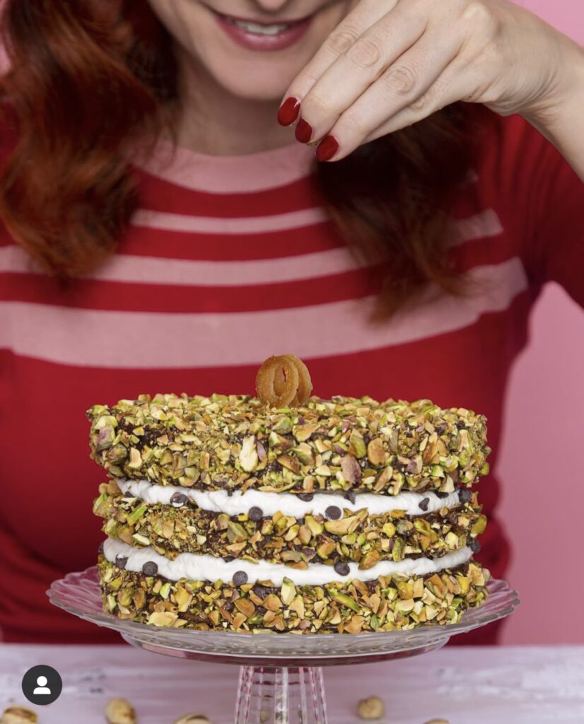torta cioccolato pistacchi, by Alie Balossi