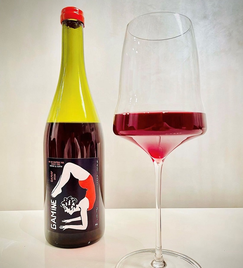 bottiglia di vino Gamay 2020 fr GAMINE