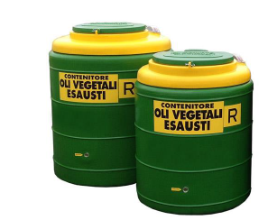 smaltimento olio frittura