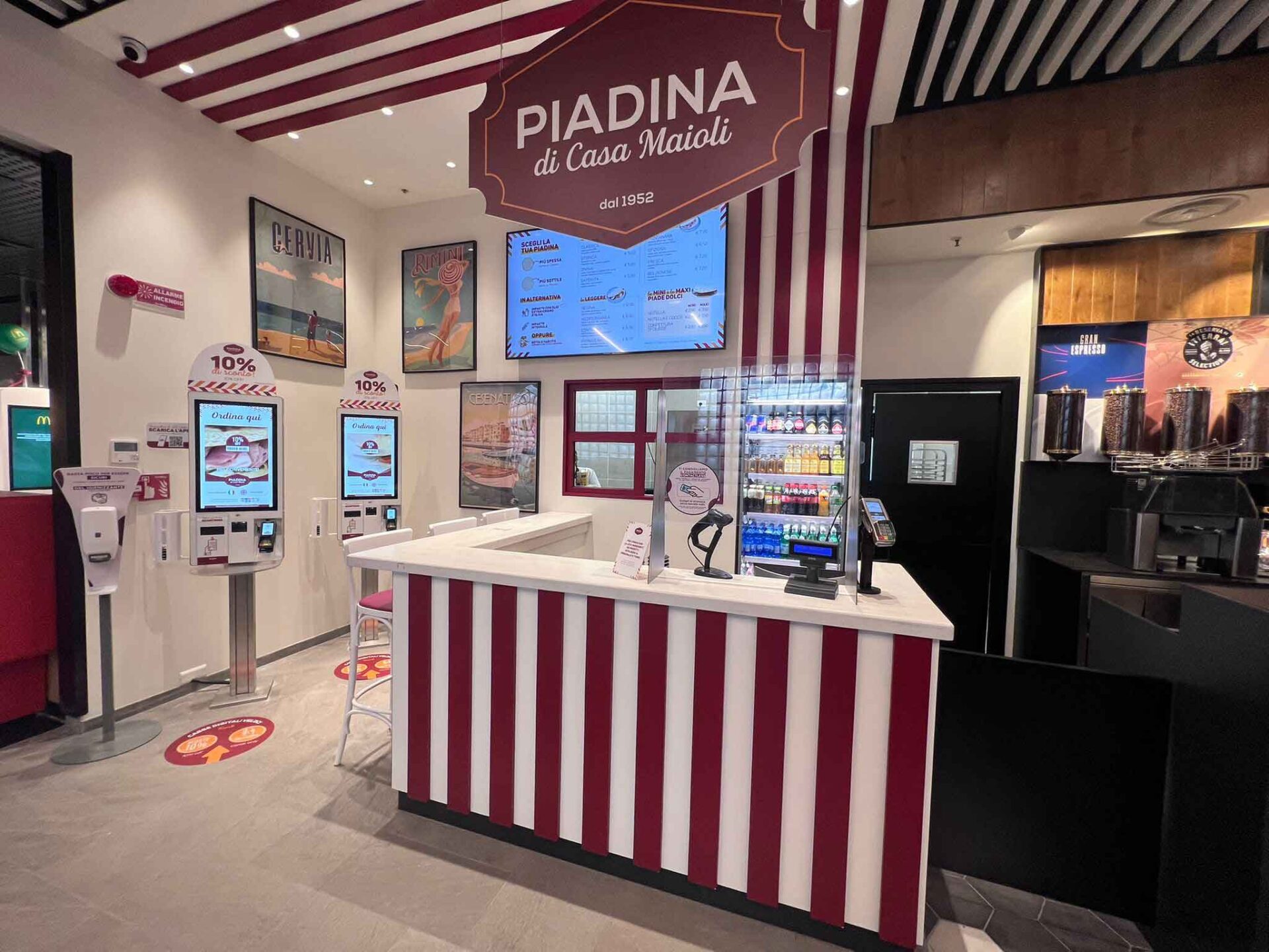 Piadina Casa Maioli, apertura Chef Express alla Stazione Santa Maria Novella
