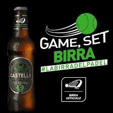 Birra Castello, padel