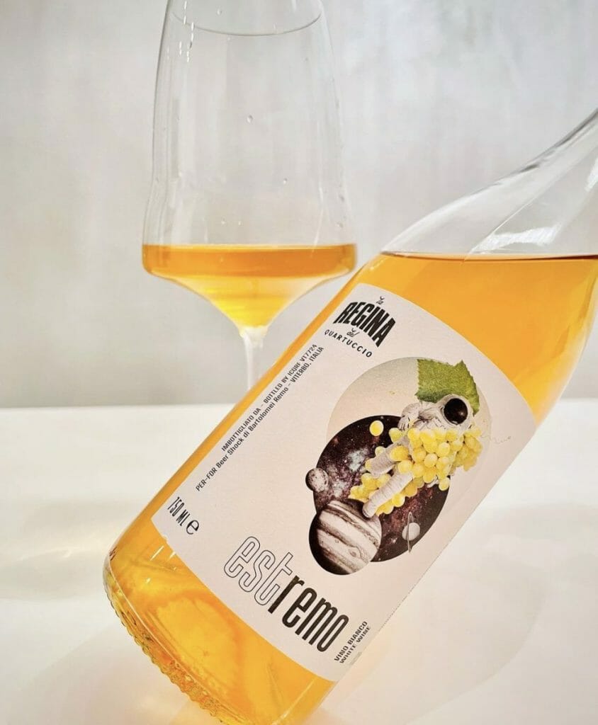 L’Estremo Regina del Quartuccio, vino naturale