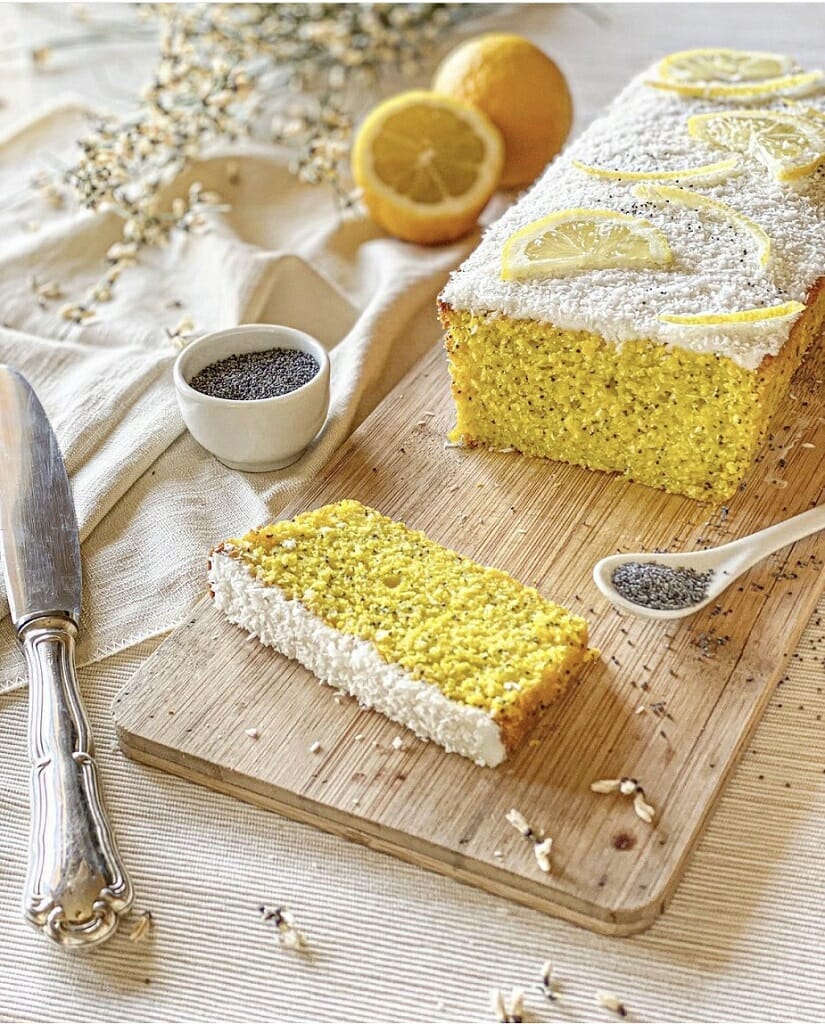 Plumcake al limone e semi di papavero