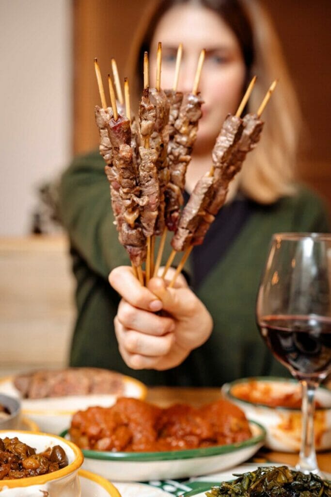 arrosticini, il Mannarino
