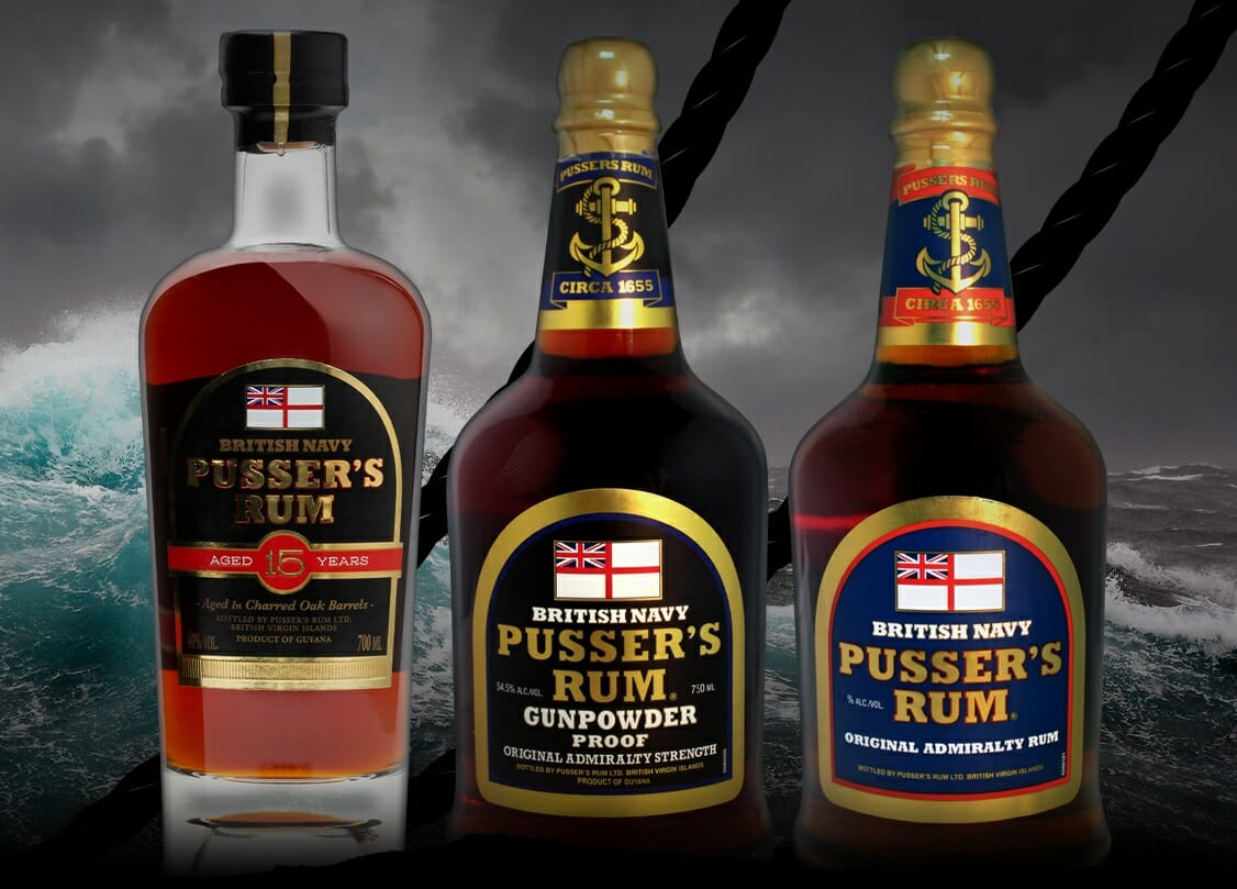 PUSSER'S RUM, la gamma