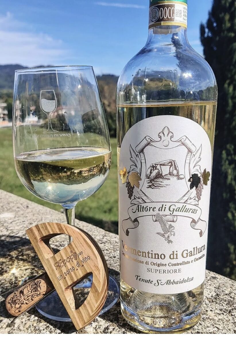bottiglia vino Vermentino di Gallura, Altore Di Galluras superiore