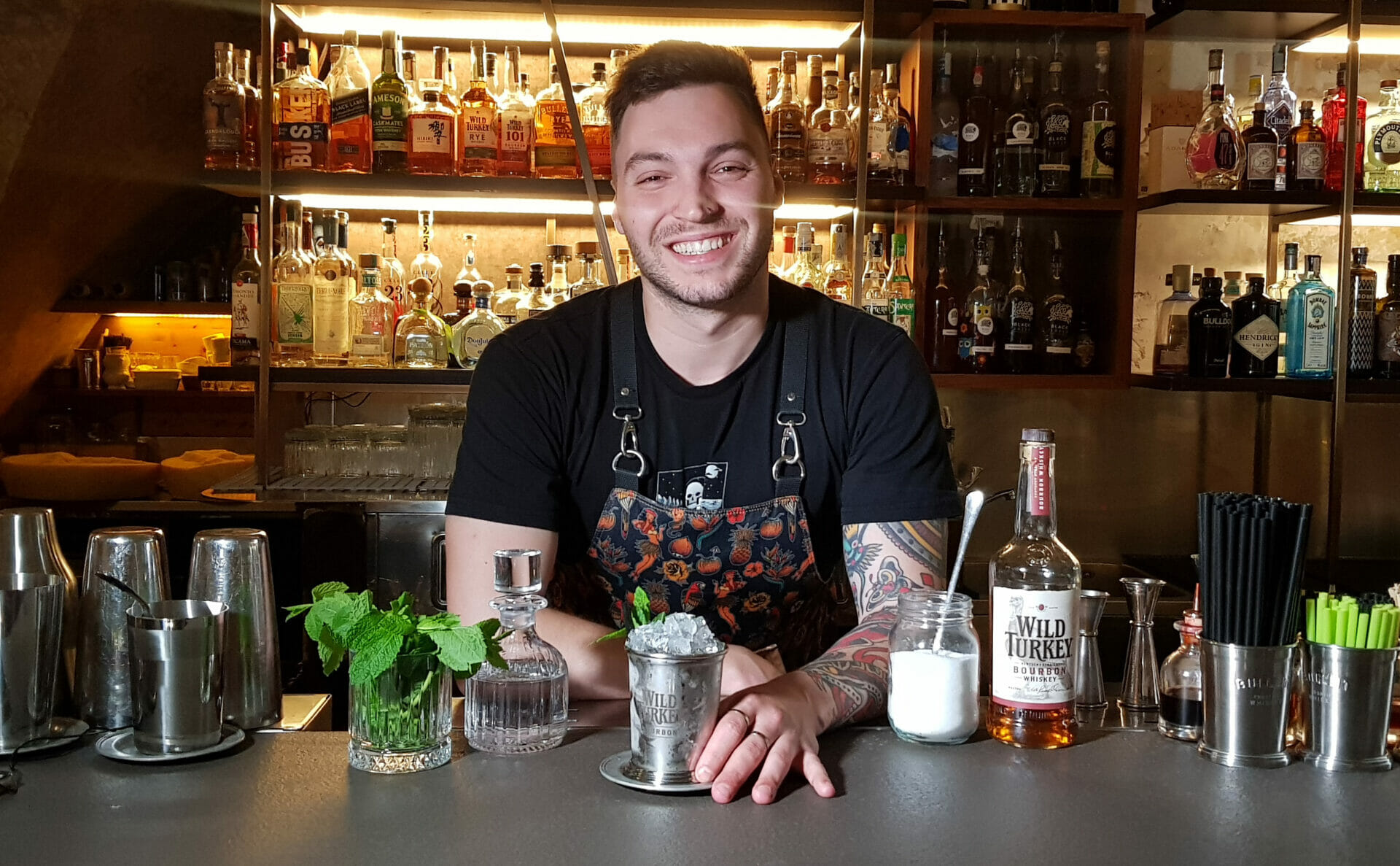 mint julep cocktail