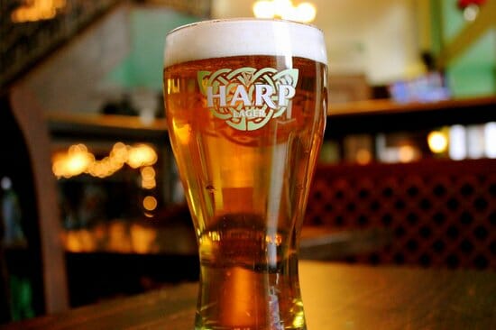Harp Lager, birra in Irlanda