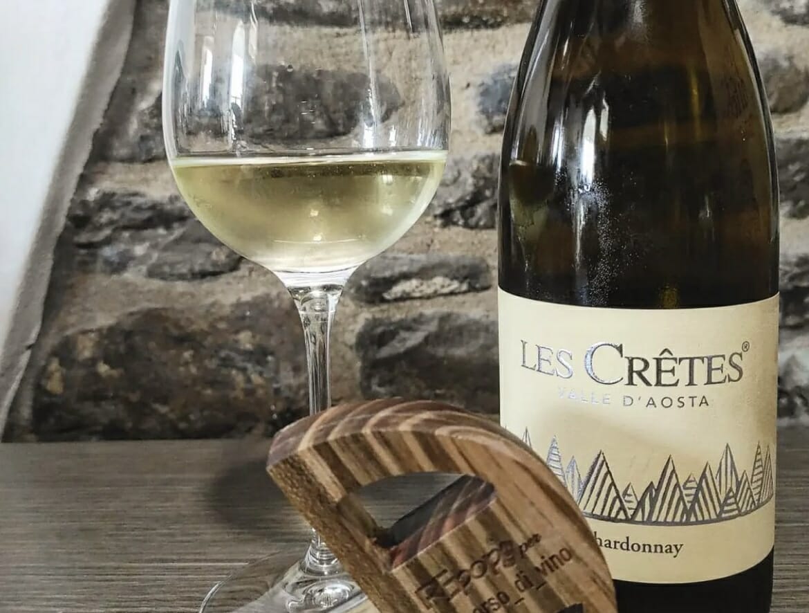 vino chardonnay les cretes