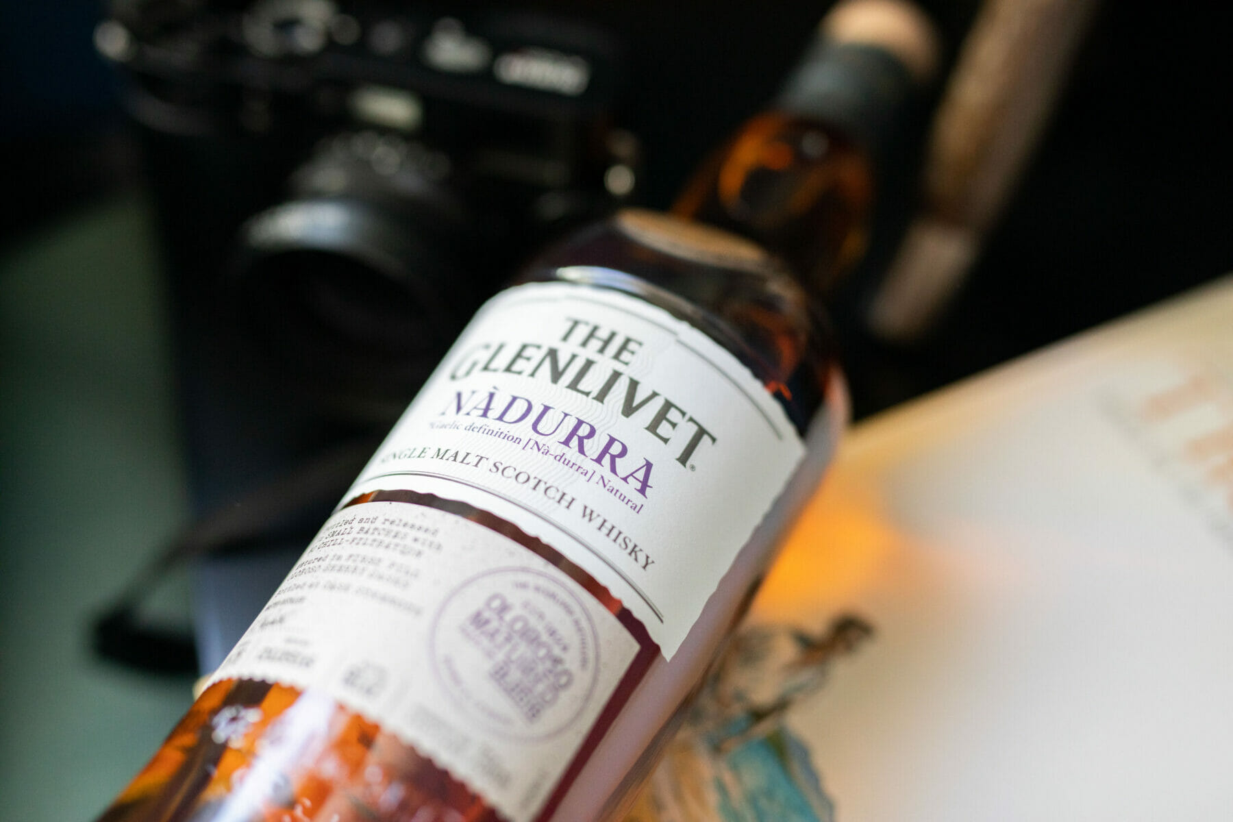 whisky Nadurra Glenlivet