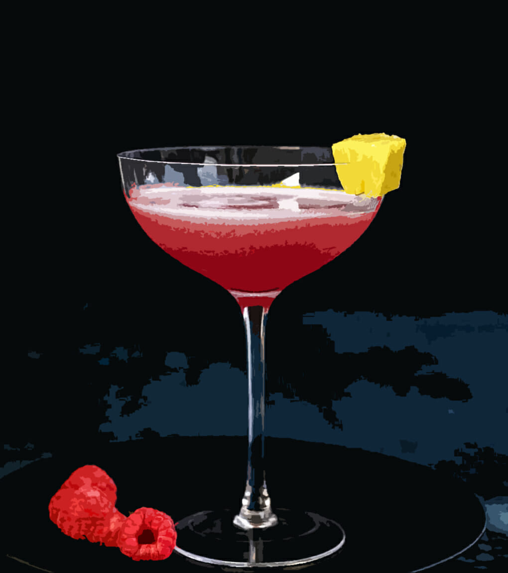 french martini cocktail