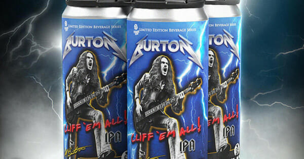 Cliff ‘Em All, la nuova linea di birre in ricordo di Cliff Burton